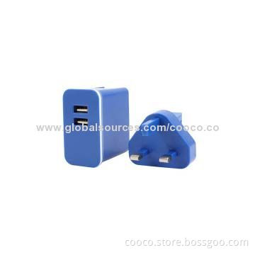 Mobile Phone Charger with Dual USB Port for All Kinds of Digital Devices